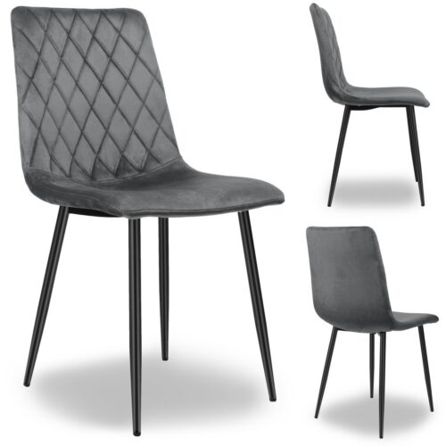 Čalúnená designová stolička ForChair II grafitová Čalúnená designová stolička ForChair II grafitová