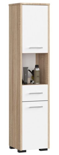 Kúpeľňová skrinka Fin II 30 cm sonoma/biela Kúpeľňová skrinka Fin II 30 cm sonoma/biela