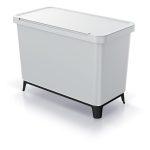 Odpadkový kôš SYSTEMO 3x10 L svetlo šedý