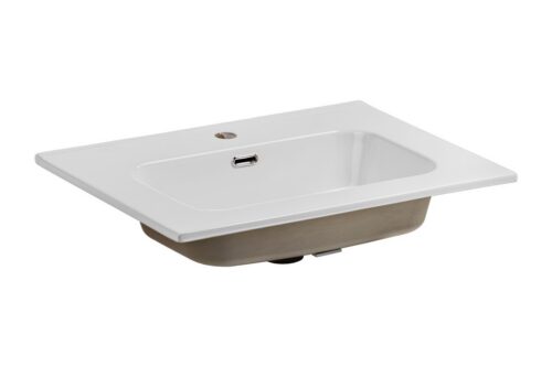 Keramické zapustené umývadlo Go 60 cm biele Keramické zapustené umývadlo Go 60 cm biele