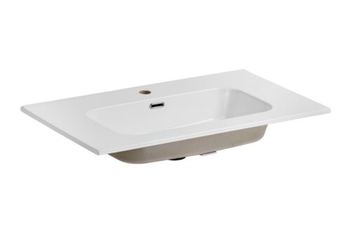 Keramické zapustené umývadlo Go 80 cm biele Keramické zapustené umývadlo Go 80 cm biele