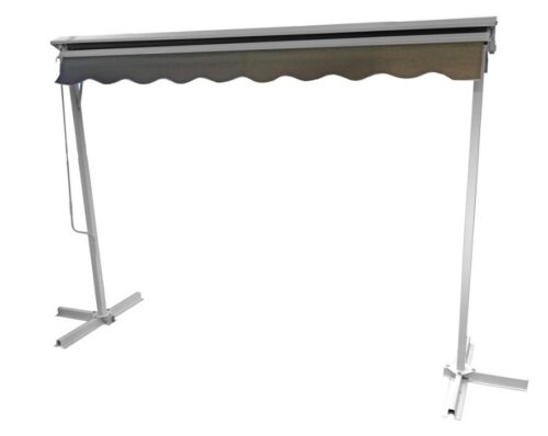 ArtRoja Voľne stojaca markíza P4512 | sivá 4x3m ArtRoja Voľne stojaca markíza P4512 | sivá 4x3m
