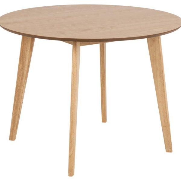 Okrúhly jedálenský stôl Roxby 105 cm dub přírodní