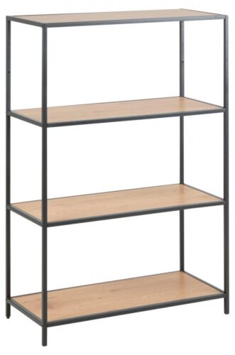 Regál Seaford II 77x114 cm divoký dub Regál Seaford II 77x114 cm divoký dub