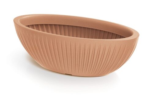 Oválný květináč LATIE 58 cm terakota Oválný květináč LATIE 58 cm terakota