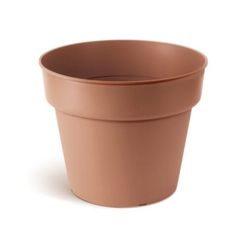 Plastový květináč PLANTIS terakota matný Plastový květináč PLANTIS terakota matný