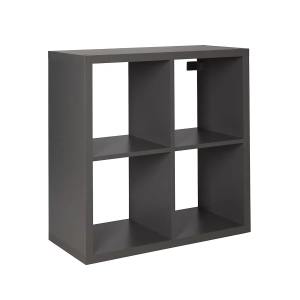 Regál Mixxit 4 B&Q 74 cm grafit