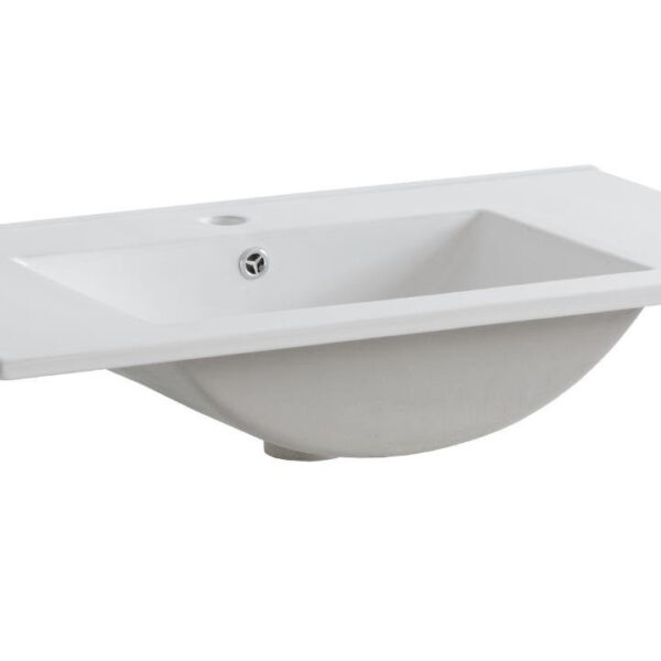 ArtCom Keramické umývadlo CFP 80D | biely lesk 80 cm