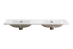 ArtCom Keramické umývadlo FLY 120D | biely lesk 120 cm
