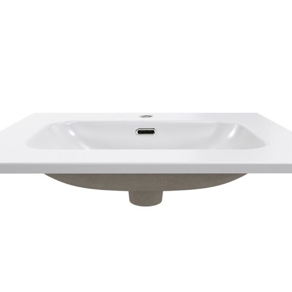 ArtCom Keramické umývadlo FLY 60 | biely lesk 60 cm