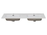 ArtCom Keramické umývadlo GO 120D | biely lesk 120 cm