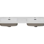 ArtCom Keramické umývadlo GO 120D | biely lesk 120 cm