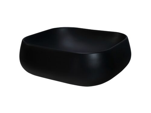 ArtCom Keramické umývadlo NIKA MB | čierny mat 45 cm ArtCom Keramické umývadlo NIKA MB | čierny mat 45 cm