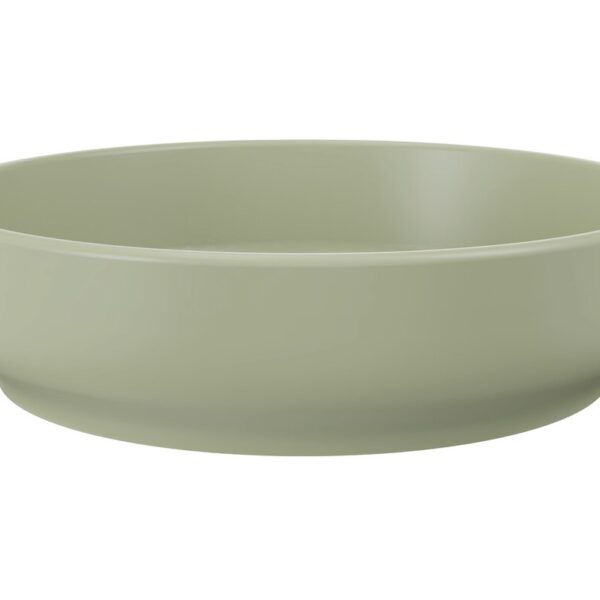 ArtCom Keramické umývadlo RIVER 1 E-6595 | olivový mat 40 cm