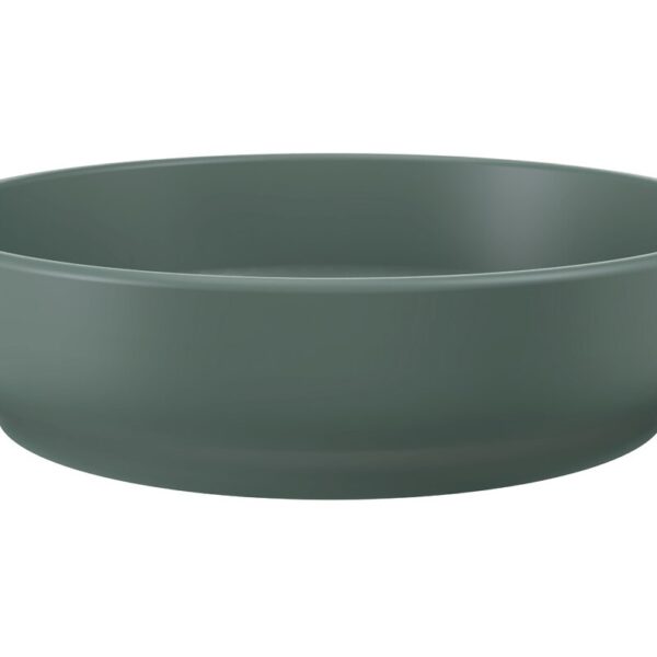 ArtCom Keramické umývadlo RIVER 1 E-6595 | zelený mat 40 cm