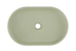 ArtCom Keramické umývadlo RIVER 2 E-6594 | olivový mat 55 x 35 cm – Obrázok 2