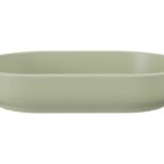ArtCom Keramické umývadlo RIVER 2 E-6594 | olivový mat 55 x 35 cm