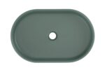 ArtCom Keramické umývadlo RIVER 2 E-6594 | zelený mat 55 x 35 cm – Obrázok 2