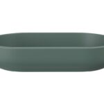 ArtCom Keramické umývadlo RIVER 2 E-6594 | zelený mat 55 x 35 cm