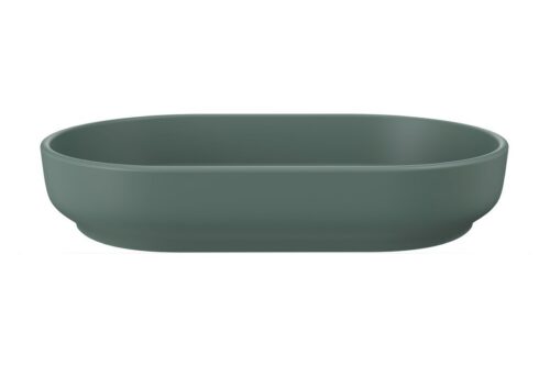 ArtCom Keramické umývadlo RIVER 2 E-6594 | zelený mat 55 x 35 cm ArtCom Keramické umývadlo RIVER 2 E-6594 | zelený mat 55 x 35 cm