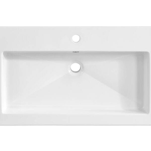ArtCom Keramické umývadlo SPIRIT UM-8070-80 | biely lesk 80 cm