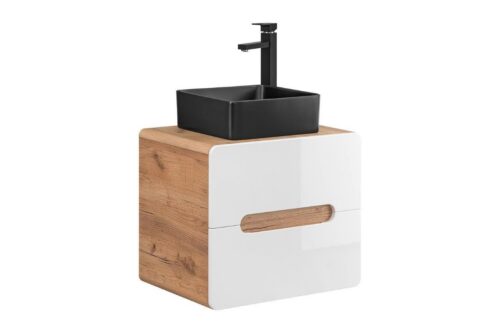 ArtCom Keramické umývadlo UM-6276 SLIM 1 | čierny mat 40 cm ArtCom Keramické umývadlo UM-6276 SLIM 1 | čierny mat 40 cm