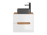 ArtCom Keramické umývadlo UM-6276 SLIM 1 | sivý mat 40 cm