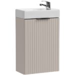 ArtCom Keramické umývadlo VEDEA 40 | biely lesk 40 cm
