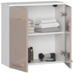 biela / cappuccino lesk