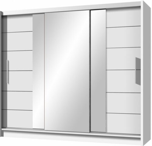 LISBONE 2 šatníková skriňa 250cm biela LISBONE 2 šatníková skriňa 250cm biela
