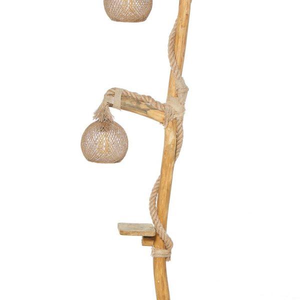 Stojacia lampa Arbor II 140 cm hnedá
