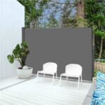 Bočná markíza 160 x 300 cm SPRINGOS AW0002 - tmavosivá – Obrázok 2