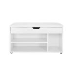Botník so sedením VASAGLE LHS30W