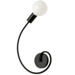 Nástenná lampa APP743-1W čierna