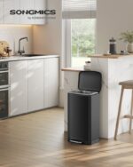Odpadkový kôš 30 l SONGMICS LTB01BK – Obrázok 2