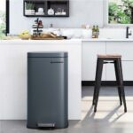 Odpadkový kôš 30 l SONGMICS LTB03GS – Obrázok 2