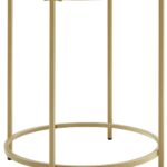 Okrúhly stolík 50 cm VASAGLE LGT20G