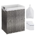 Ratanový kôš na bielizeň 90 l SONGMICS LCB390G01