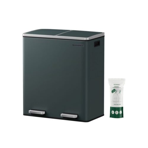 Recyklačný odpadkový kôš SONGMICS LTB60GS Recyklačný odpadkový kôš SONGMICS LTB60GS