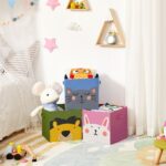 SONGMICS Sada 3 skladacích boxov pre deti RFB075P01 – Obrázok 2