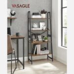 VASAGLE Rebríková polica SONGMICS BCB020B01 – Obrázok 2