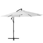 Záhradný slnečník 300 cm SPRINGOS GU0027 – sivý