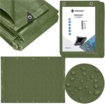 Ochranná plachta 2x4 m 120g/m2 SPRINGOS GA2136 – Obrázok 2