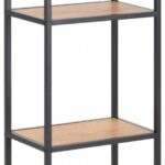 Regál Seaford 37x108 cm divoký dub