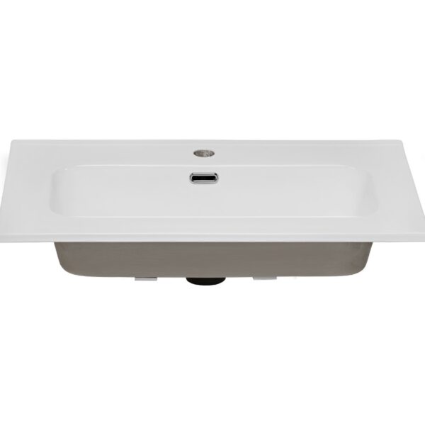 ArtCom Keramické umývadlo GO 90 | biely lesk 90 cm | poškodené
