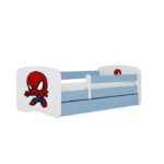 Dětská postel Babydreams Spiderman modrá