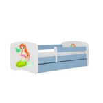 Dětská postel Babydreams mořská panna modrá