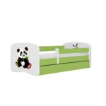 Dětská postel Babydreams panda zelená II