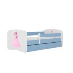 Dětská postel Babydreams princezna modrá