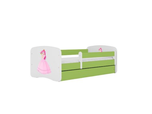 Dětská postel Babydreams princezna zelená Dětská postel Babydreams princezna zelená